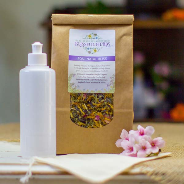 Post Partum Bliss Healing Bath Herbs